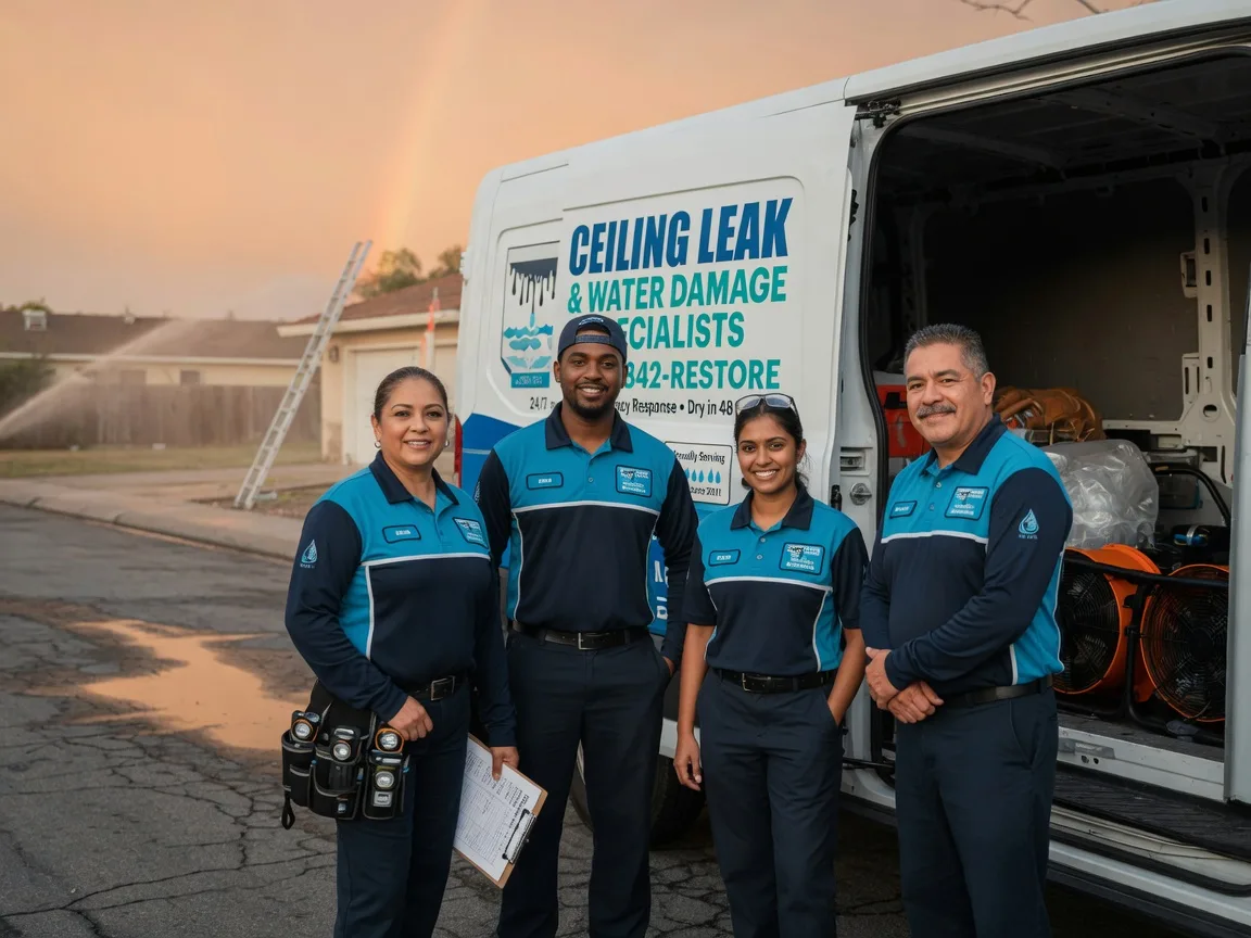 Ceiling Leak Cleanup company in North Olmsted, OH